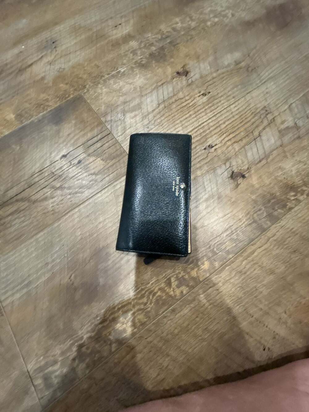 Kate Spade New York Stacy Wallet Black Leather